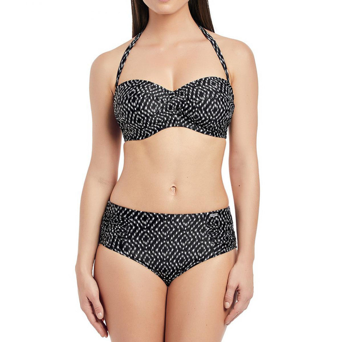  Fantasie Bain Slip Taille Haute Côté Plissés Byron Bay
