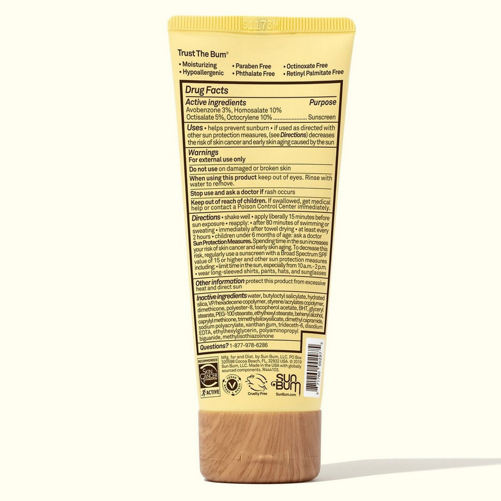  Sun Bum Lotion Solaire Transparente Pour Le Visage Spf 50