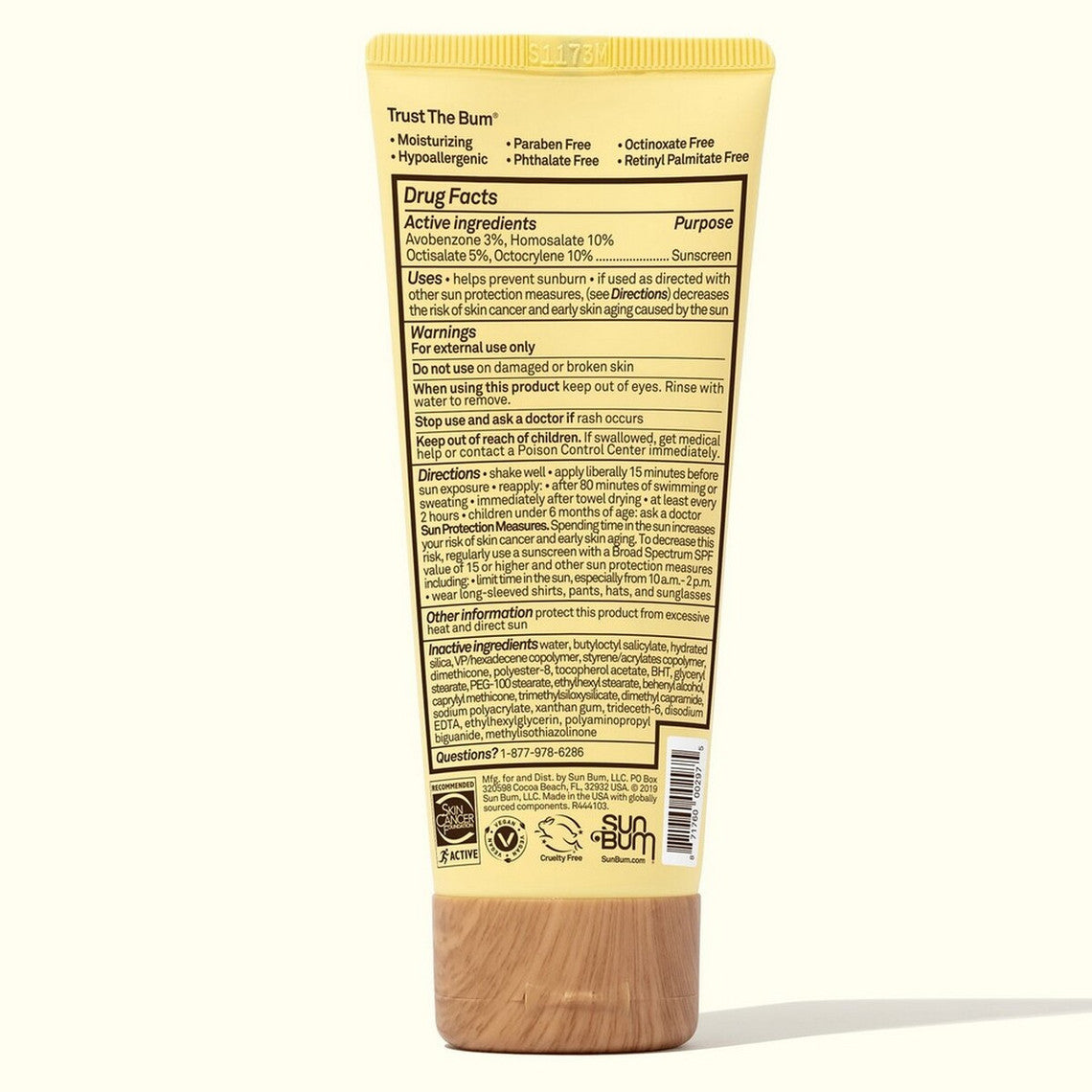  Sun Bum Lotion Solaire Transparente Pour Le Visage Spf 50
