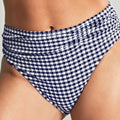  Panache Maillot Culotte Taille Haute - Vichy Gingham